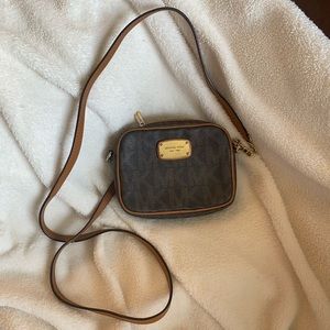Michael Kors Leather Crossbody Bag